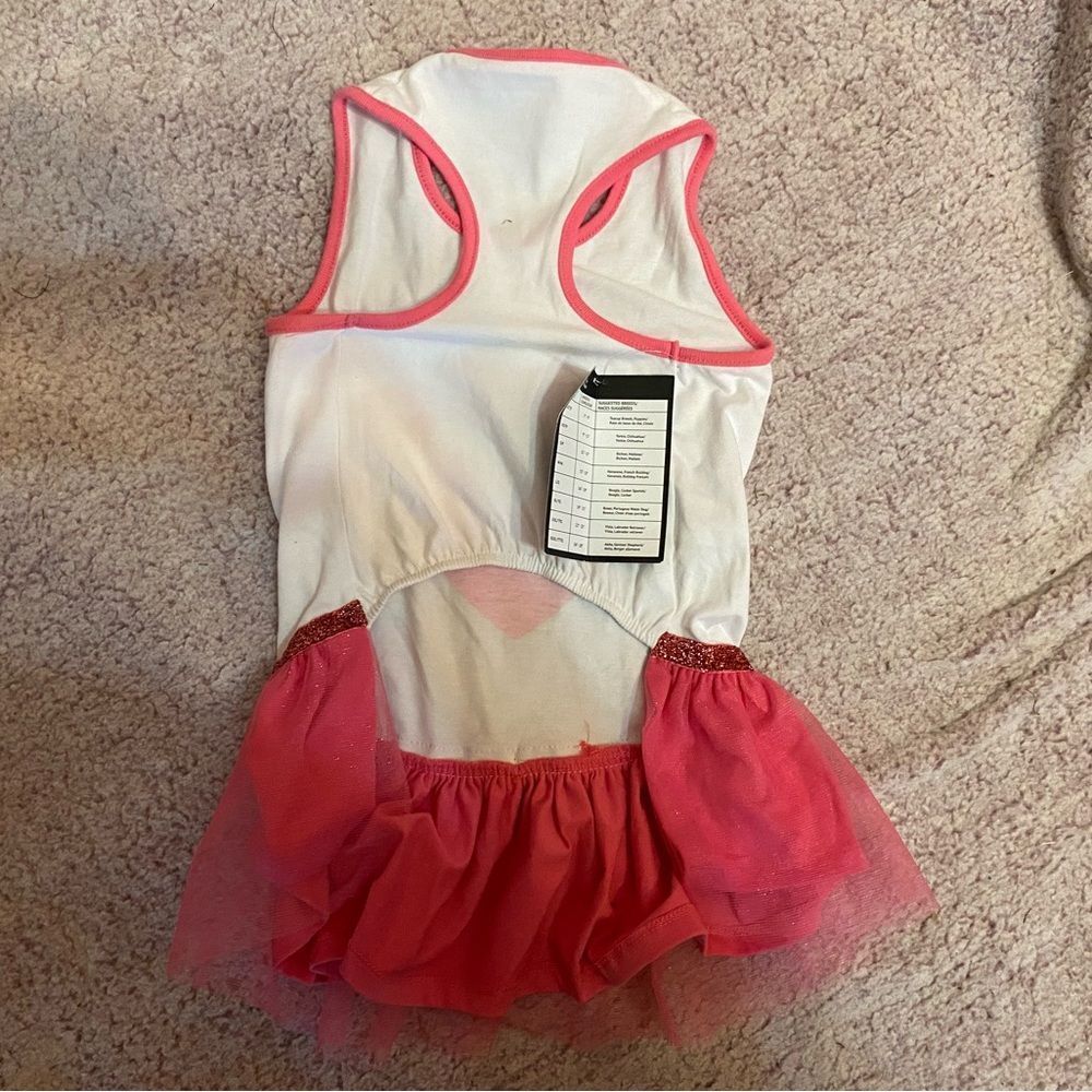 Hotel Doggy pink paw print dress outfit NWT size large - Picture 6 of 10